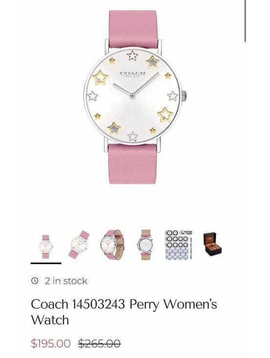 Coach bundle- glasses + Watch Coach Sunglasses CHRISTIANA main image 7